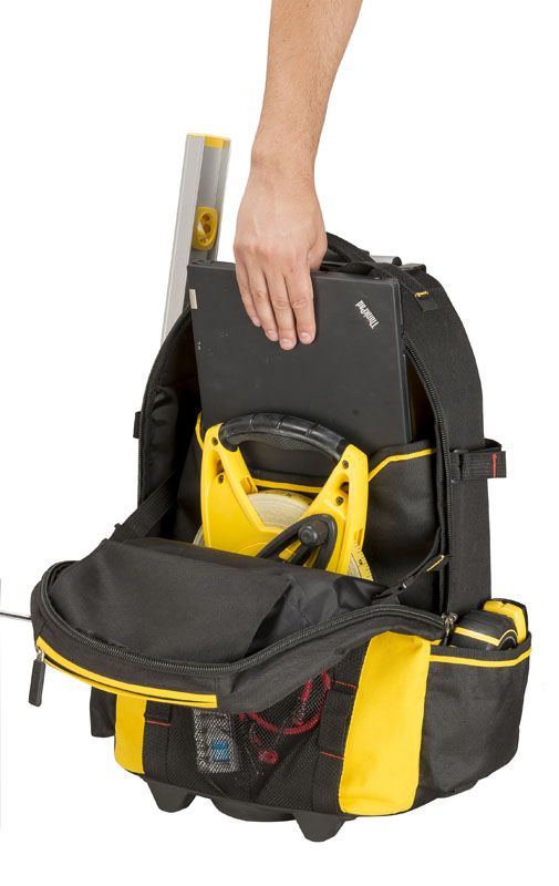 Рюкзак для інструменту Stanley "FatMax", на колесах, телескопічна ручка, 36x23x54см