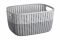 Корзинка плетена Ardesto Sweet Home, 6.8 л, 286*215*150 мм, сірий , пластик