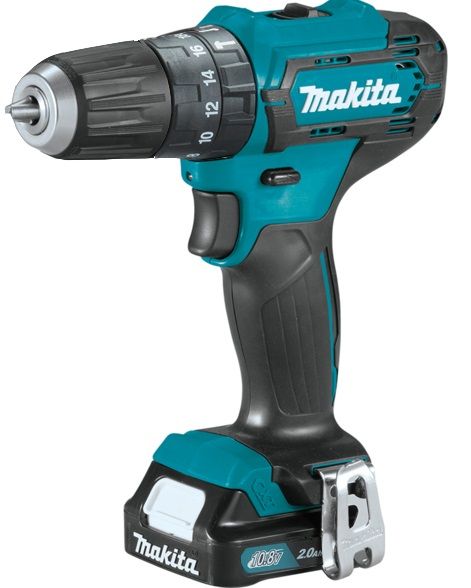 Шуруповерт Makita HP333DWAE, 10.8 В, 2Ач, CXT, 30 Нм, 1.2 кг