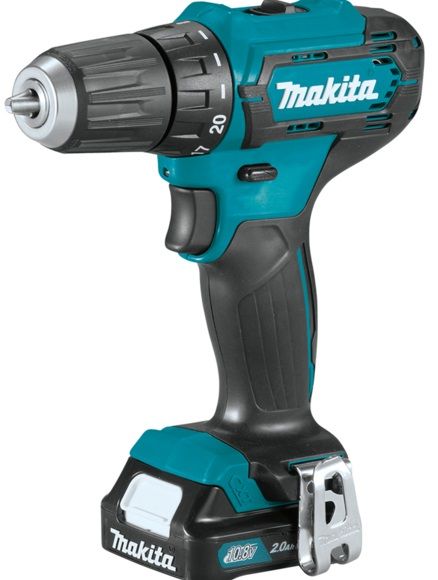 Шуруповерт Makita DF333DWAE, 10.8 В, 2Ач, CXT, 1.1 кг