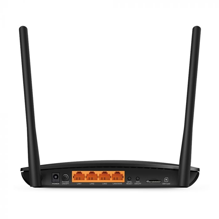 4G-Маршрутизатор TP-LINK TL-MR400 AC1350 4G LTE 3xFE LAN 1xFE WAN 1xSim Card Slot