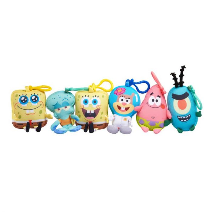 М'яка ігрaшка-брелок SpongeBob Mini Key Plush SpongeBob в ассорт.