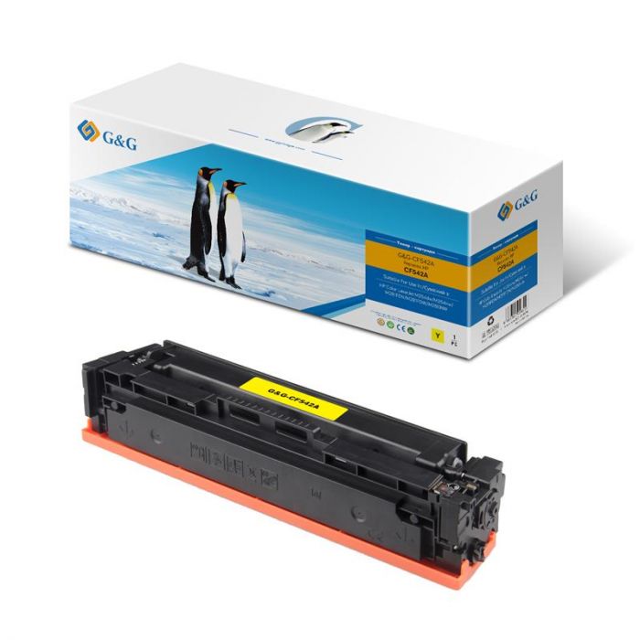 Картридж G&G до HP CLJ M280/M281/M254 Yellow (1300 стор)