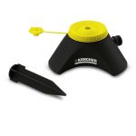 Зрошувач дощовий Karcher, круговий 9 м, площа поливу до 64 м2, з насадкою для вузьких ділянок Зрошувач дощовий Karcher, круговий 9 м, площа поливу до 64 м2, з насадкою для вузьких ділянок
