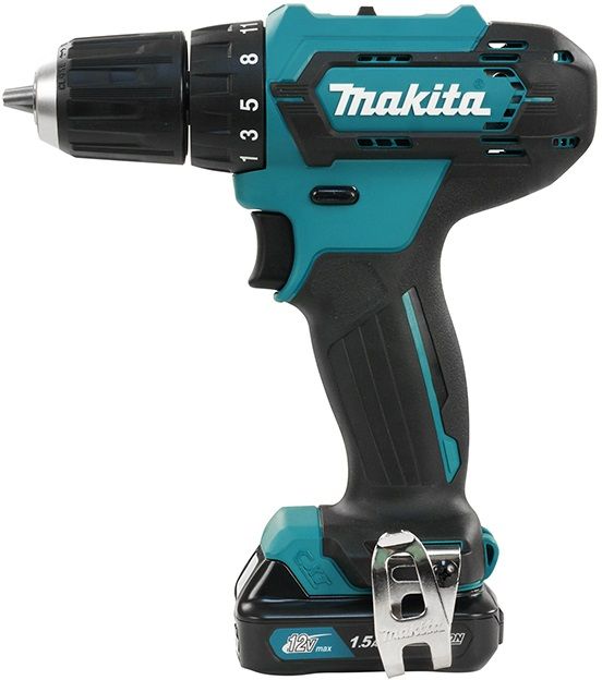 Шуруповерт Makita DF333DWYE, 10.8 В, 1.5 Ач, CXT, 1.1 кг