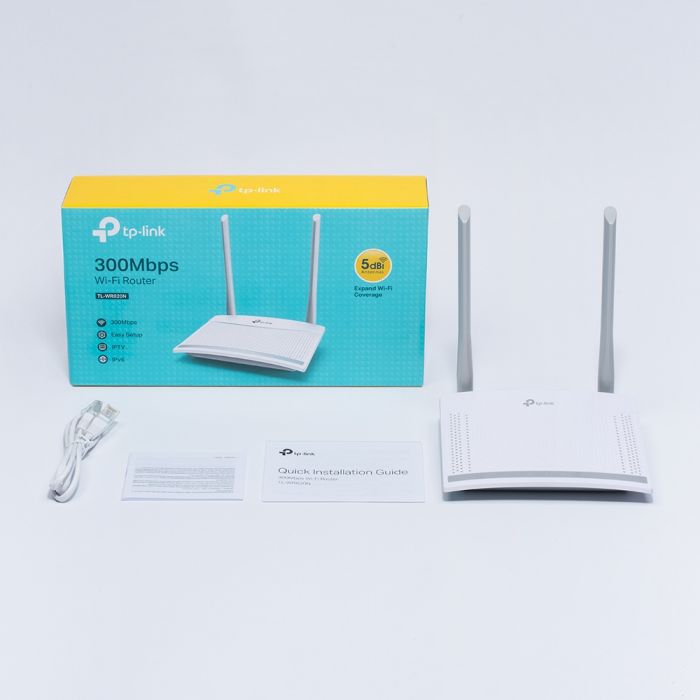 Маршрутизатор TP-LINK TL-WR820N N300 2xFE LAN 1xFE WAN