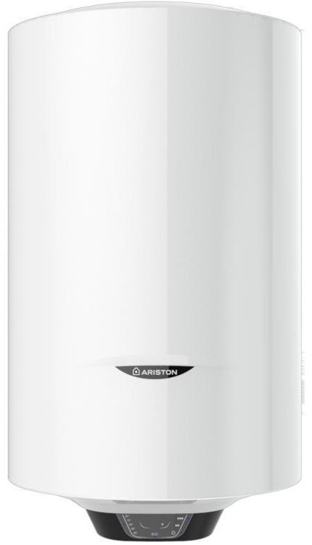 Водонагрівач електр. Ariston круглий PRO1 ECO 100 V 1,8K PL DRY, 100л, 1,8кВт, сухий тен, ел. кер-ння, B, Італія, білий