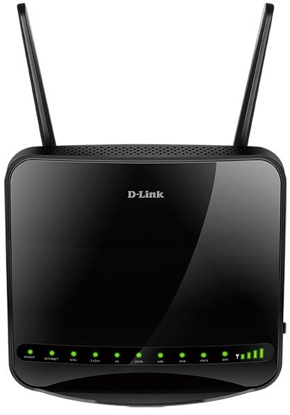 Маршрутизатор D-Link DWR-956 AC1200, 4G/LTE, 4xGE LAN, 1xGE WAN, 1xFXS, Слот для SIM-картки