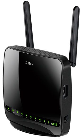 Маршрутизатор D-Link DWR-956 AC1200, 4G/LTE, 4xGE LAN, 1xGE WAN, 1xFXS, Слот для SIM-картки