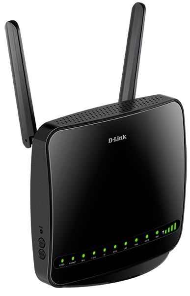 Маршрутизатор D-Link DWR-956 AC1200, 4G/LTE, 4xGE LAN, 1xGE WAN, 1xFXS, Слот для SIM-картки