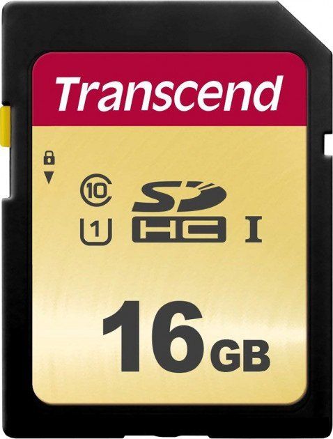 Карта пам'яті Transcend SD  16GB C10 UHS-I  R95/W60MB/s