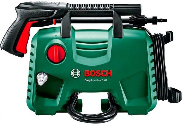 Мийка високого тиску Bosch EasyAquatak 120, 1500Вт, 120 бар, 350 л/год, 4 кг