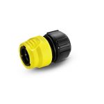 Конектор для шланга Karcher, 1/2"-5/8"-3/4", б/упак, універсальний з аквастопом Конектор для шланга Karcher, 1/2"-5/8"-3/4", б/упак, універсальний з аквастопом