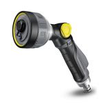 Зрошувач ручний Karcher "Premium", пістолетний, металевий, 4 режими, регулювання напору води Зрошувач ручний Karcher "Premium", пістолетний, металевий, 4 режими, регулювання напору води
