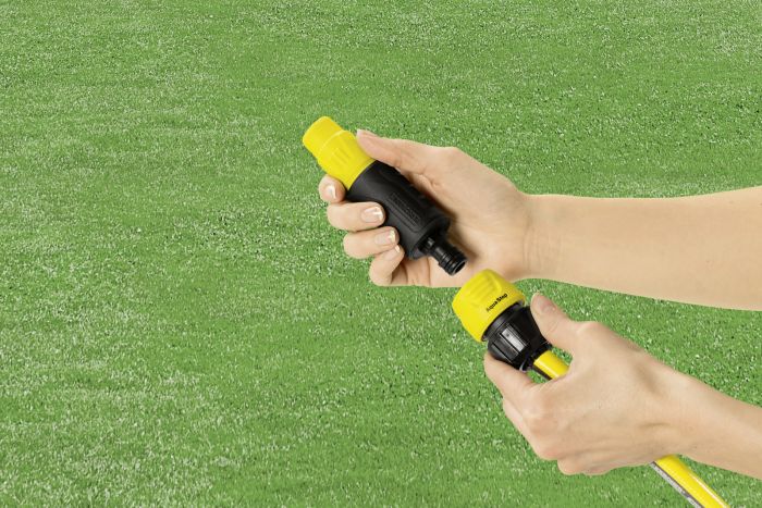 Конектор для шланга Karcher, 1/2"-5/8"-3/4", б/упак, універсальний з аквастопом