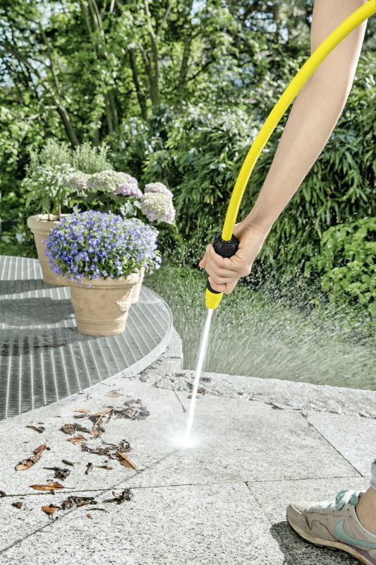 Зрошувач ручний Karcher, прямий, регулювання форми струменя води