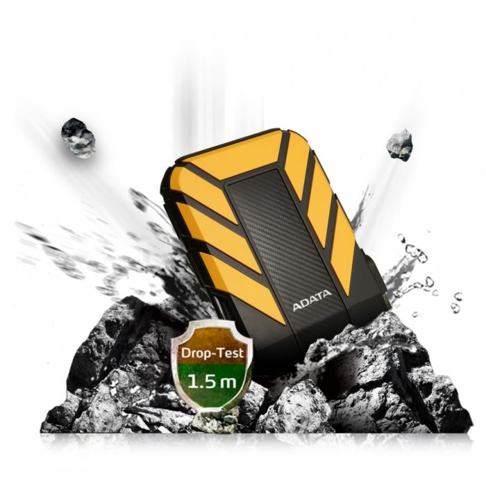 Портативний жорсткий диск ADATA 2TB USB 3.1 HD710 IP68 Pro Black