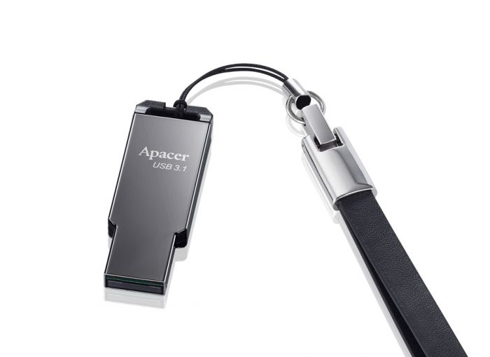 Накопичувач Apacer  64GB USB 3.1 AH360 Ashy