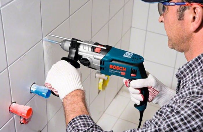 Дриль ударний Bosch GSB 20-2, 850Вт, БЗП, 2.6 кг