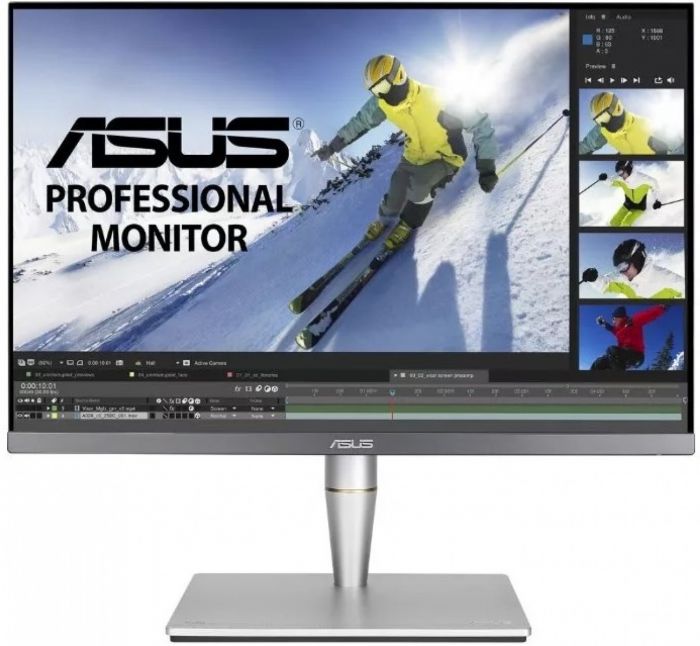 Монiтор LCD 24.1" Asus ProArt PA24AC HDMI, DP, USB-C, MM, IPS, 1920x1200, 16:10, 100%sRGB, Pivot, HDR10