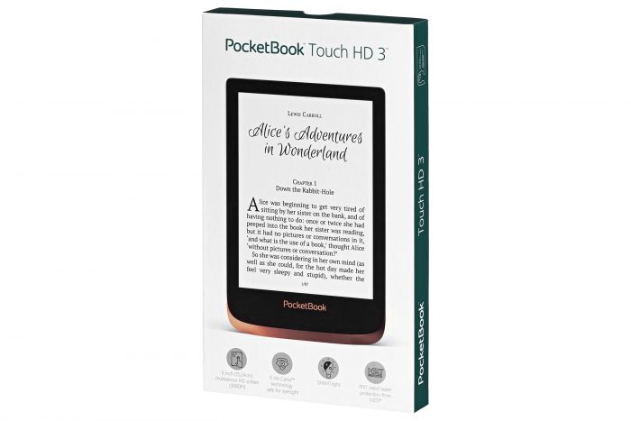Електронна книга PocketBook 632 Touch HD3, Copper