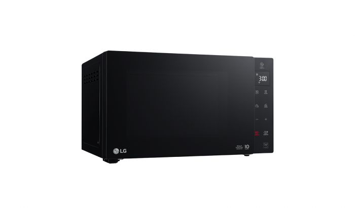 Мікрохвильова піч LG MS2595GIS, 25 л, 1000 Вт, Інв., електрон. керування, Чорний