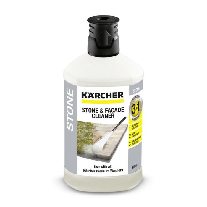 Засіб Karcher для чищення каменю, 3-в-1, Plug-n-Clean, 1 л