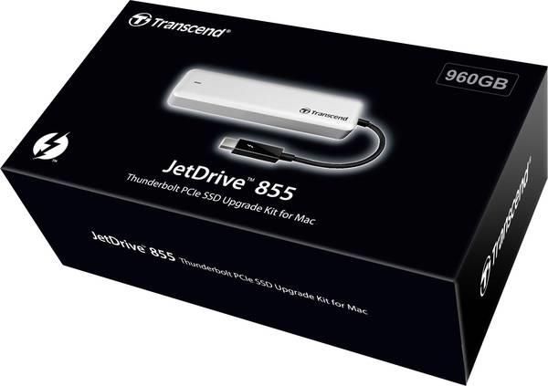 Твердотільний накопичувач SSD Transcend JetDrive 855 960GB для Apple + case