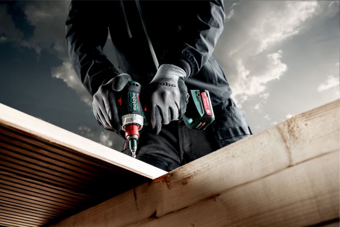 Шуруповерт-дриль Metabo PowerMaxx BS 12 BL Quick, 2х2.0Аг , ЗП SC-30, кейс МС05, 12В