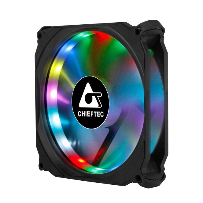 Корпусний вентилятор CHIEFTEC TORNADO ARGB fan,120мм,1200об/хв,6pin,16dBa,Single pack w/o HUB