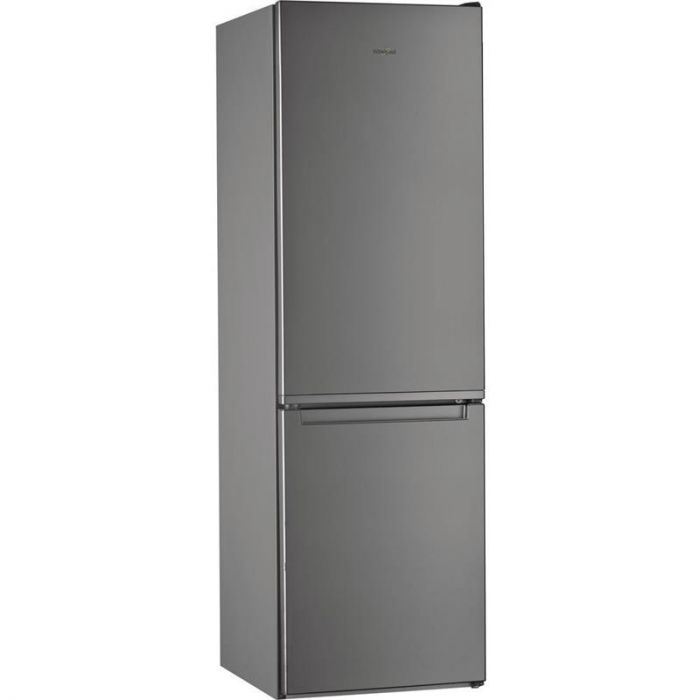 Холодильник з нижн. мороз. камерою Whirlpool W5811EOX, 188х66х60см, 2 дв., Х- 228л, М- 111л, A+, ST, Нерж