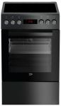 Плита електрична Beko FSE57310GAS - склокераміка/50х60 см/7 режимів/60л/графіт