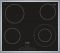 Варильна поверхня склокерамічна Bosch PKF645FP2E -60см/4конф/сенсор/чорний