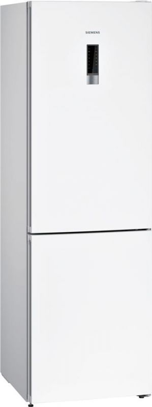 Холодильник Siemens KG39NXW316 з нижньою морозильною камерою - 203x60x66/No-frost/дисплей/366л/А++/білий
