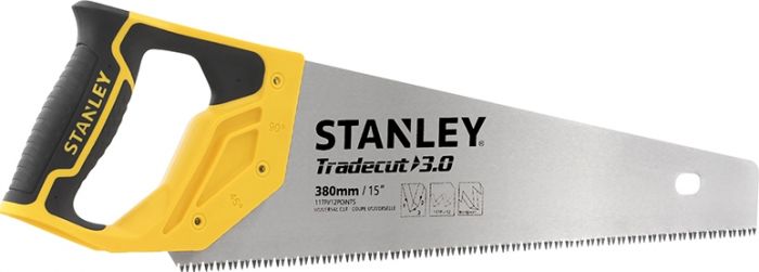 Ножівка по дереву Stanley "Tradecut", 11TPI, 380мм