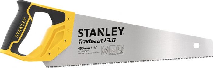 Ножівка по дереву Stanley "Tradecut", 11TPI, 450мм