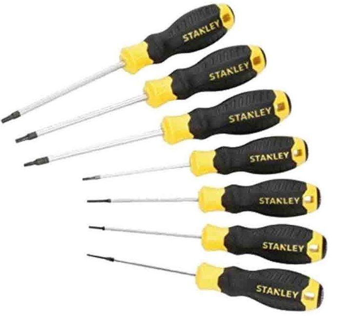 Викрутки Stanley, набір 7 од., Torx Т5-Т20