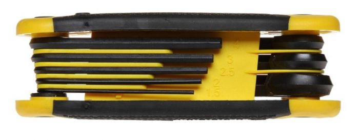 Ключі шестигранні Stanley, набір 8 шт., 1.5-8 мм