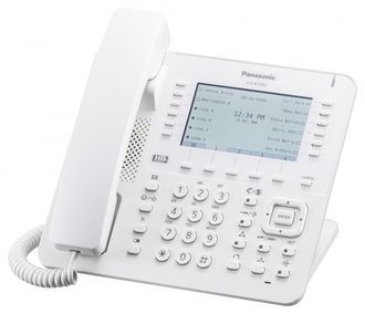 Проводной IP-телефон Panasonic KX-NT680RU White для АТС Panasonic KX-NS/NSX