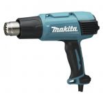 Фен будівельний Makita HG6031VK, 1.800 Вт, 50 -600C, 250 / 500 л/хв, 0.67 кг Фен будівельний Makita HG6031VK, 1.800 Вт, 50 -600C, 250 / 500 л/хв, 0.67 кг
