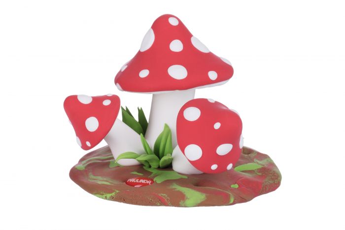 Маса для ліплення Paulinda Super Dough Happy land 75г Мухомор PL-081165-2