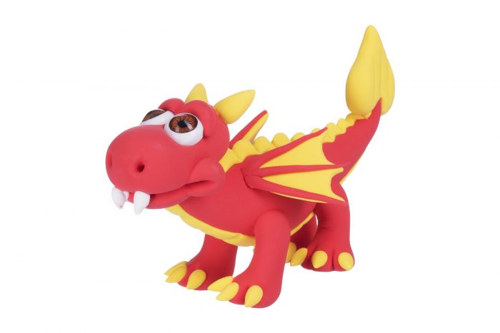 Маса для ліплення Paulinda Super Dough Cool Dragon Дракони 3 в 1 PL-081554