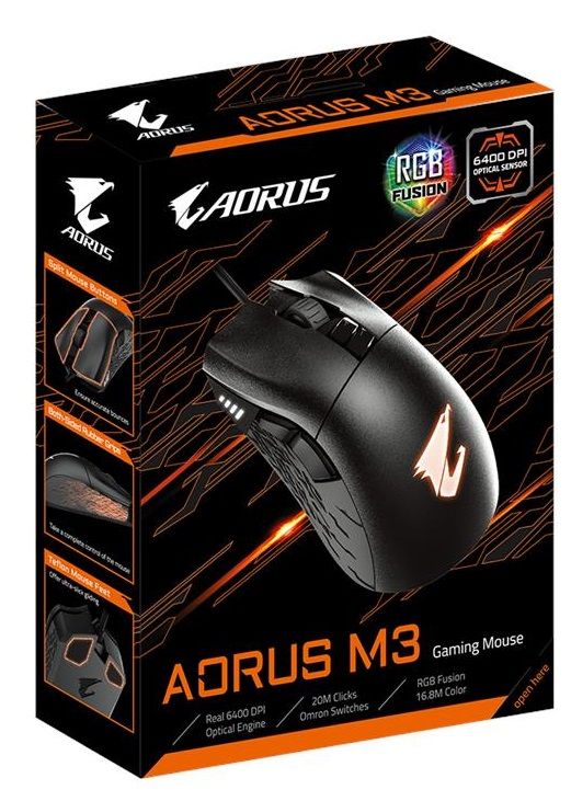 Миша ігрова Gigabyte AORUS M3