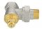 Клапан термостатичний Danfoss RA-G, DN 20, вх. 3/4" - вих. 3/4", кутовий, нікель