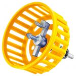 Свердло для плитки TOPEX, Балеринка, із захистом, діаметр отвору 40-100 мм