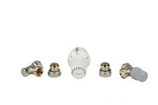 Комплект термостатичний Danfoss RAS-C2 + RA - FN + RLV 1/2 ", RA, кутовий