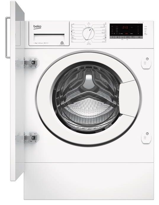 Вбудовувана пральна маш. Beko WITV8712X0W - 56см./8 кг./1400 об/15 програм/LED дисплей/А+++