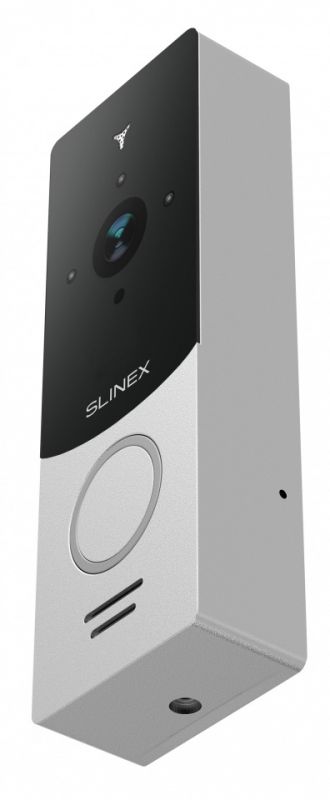 Панель виклику Slinex ML-20IP, персональна, 2MP, 145 градусів, переадресація, сріблястий чорний