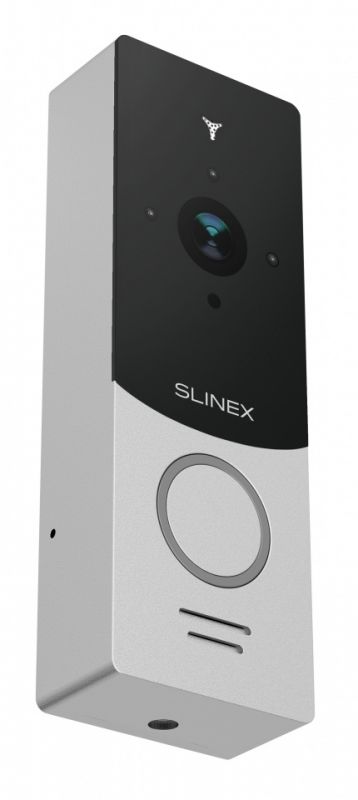 Панель виклику Slinex ML-20IP, персональна, 2MP, 145 градусів, переадресація, сріблястий чорний