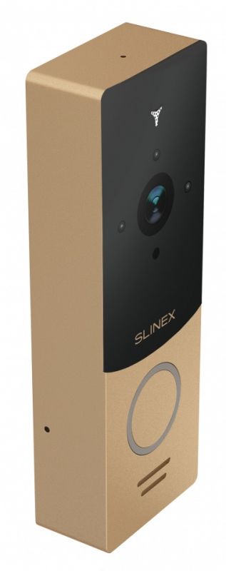 Панель виклику Slinex ML-20IP, персональна, 2MP, 145 градусів, переадресація, золотий чорний